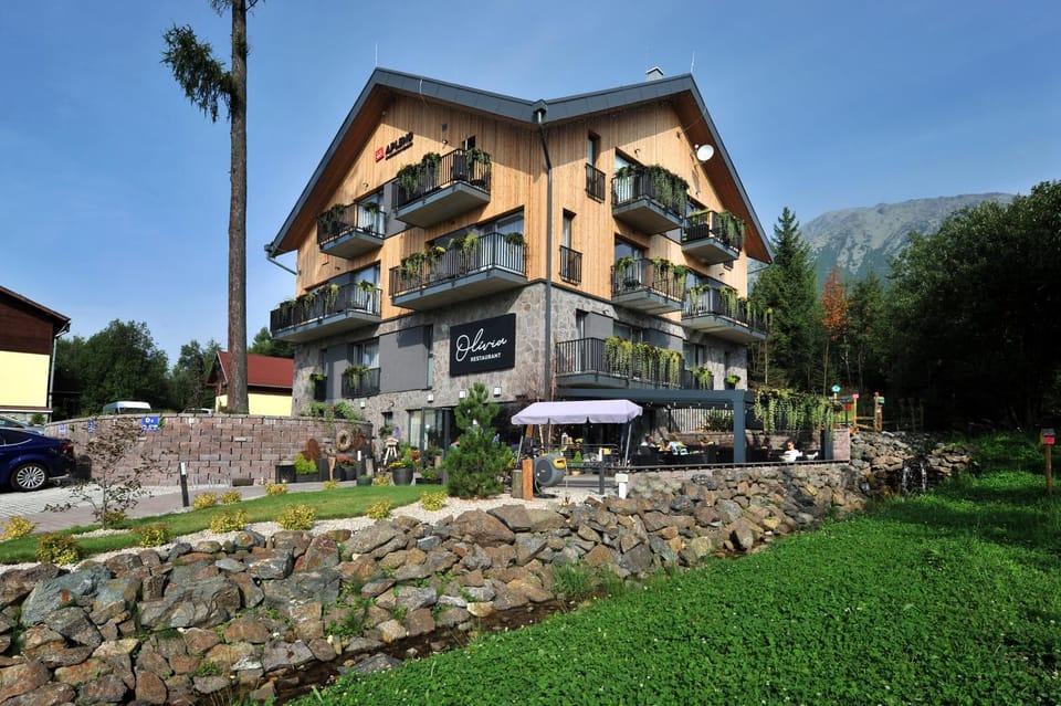 Property building, Garden