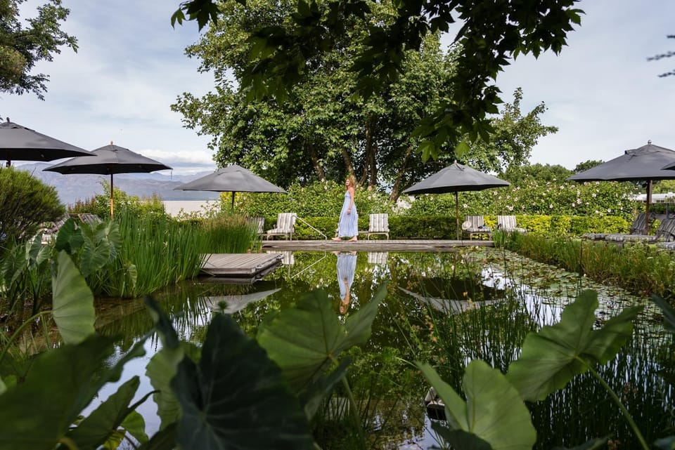 Natural landscape, Swimming pool