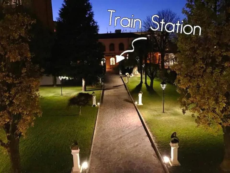 Night, Garden, Street view