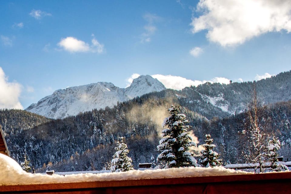 Winter, Mountain view