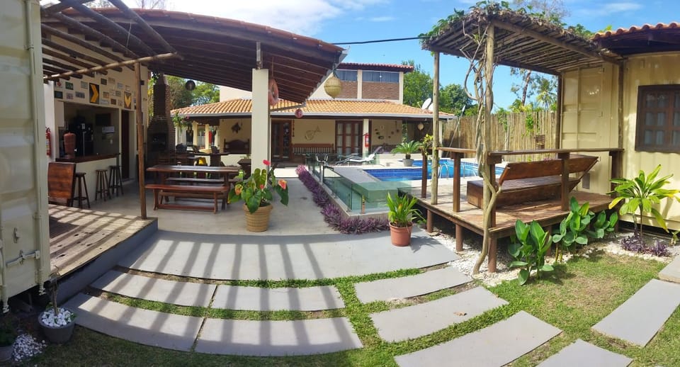 Property building, Pool view