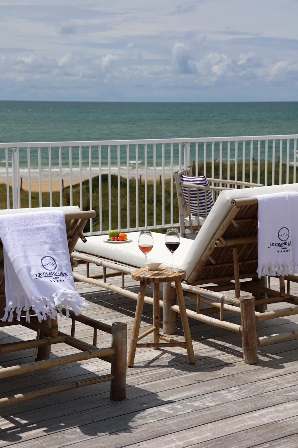 Natural landscape, View (from property/room), Balcony/Terrace, Beach, Bedroom, Sea view, sunbed