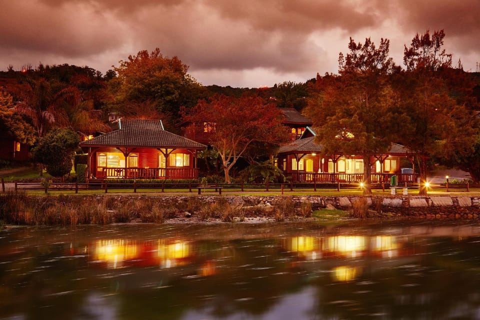 Property building, Night, Natural landscape, Fishing