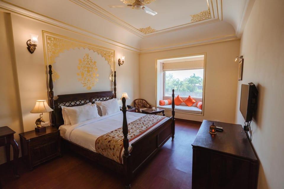 Bed, Photo of the whole room, Bedroom, hair dresser