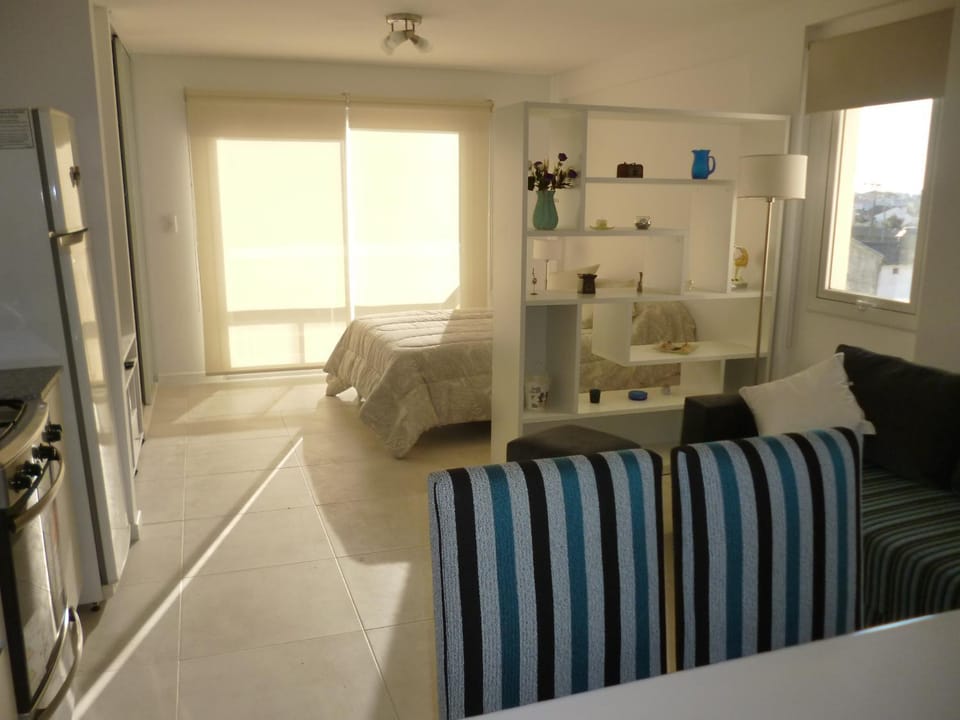 1-1/2 AMB c/BALCON SOLEADO en EDIFICIO FRENTE AL MAR Apartment in Mar del Plata