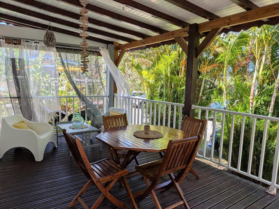 Patio, Day, Balcony/Terrace, Living room, Dining area, Garden view