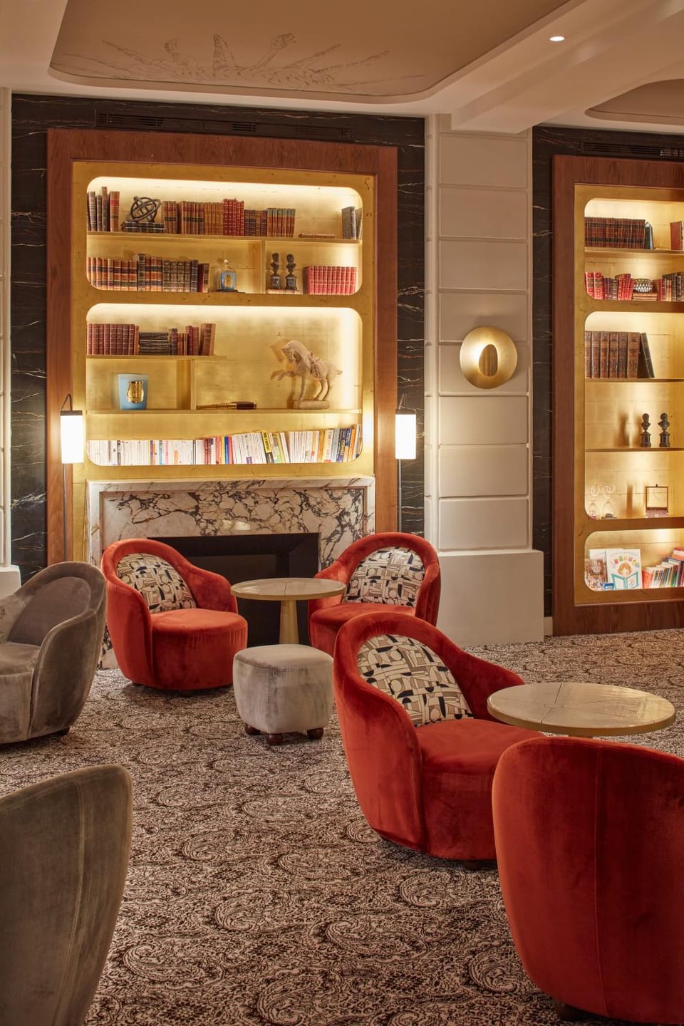 Library, Lounge or bar, Seating area