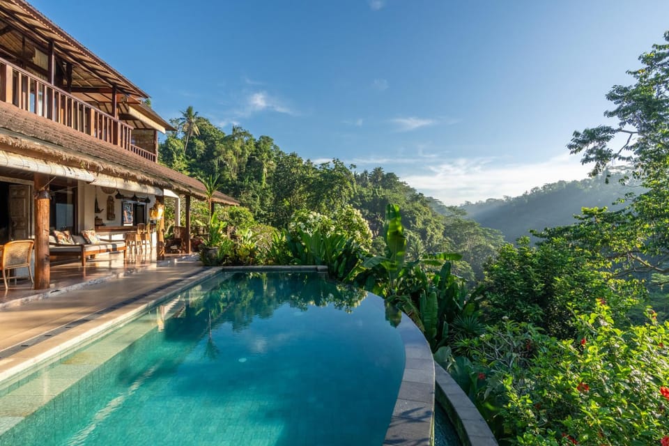 Property building, Patio, View (from property/room), Garden view, Pool view, Swimming pool