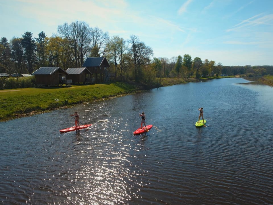 Spring, On site, River view