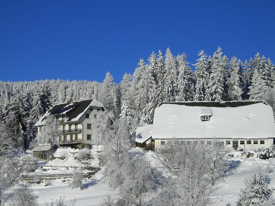 Property building, Day, Natural landscape, Winter
