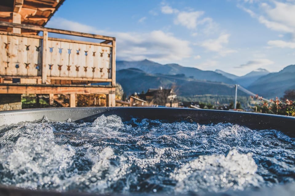 Hot Tub, Mountain view