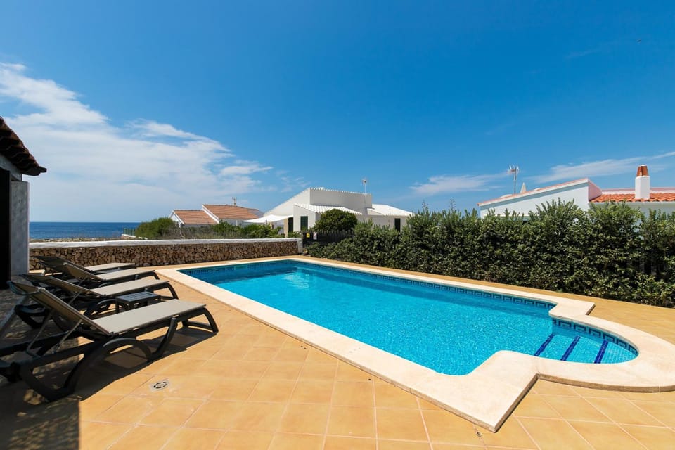 Property building, Living room, Swimming pool