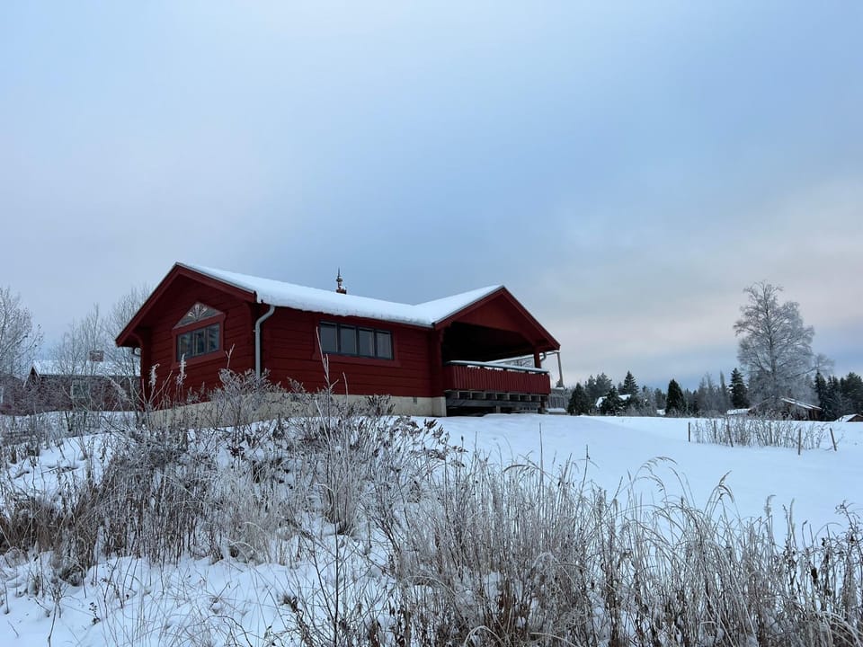 Property building, Day, Winter