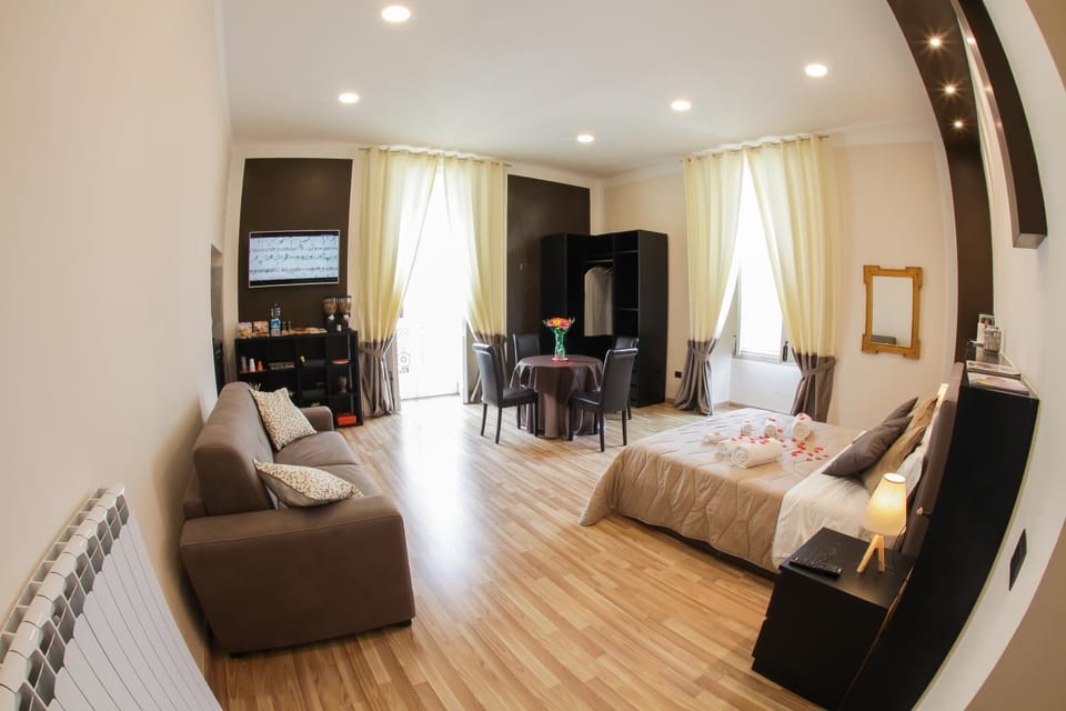 Bed, TV and multimedia, Living room, Photo of the whole room, Seating area, Bedroom, air conditioner, air conditioner