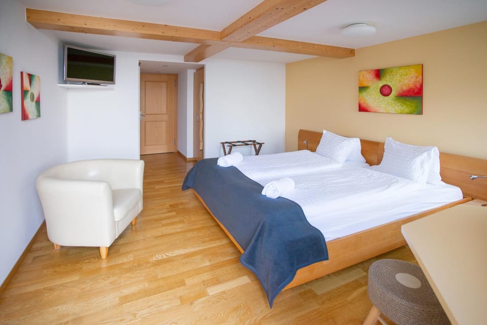 Bed, TV and multimedia, Photo of the whole room, Bedroom