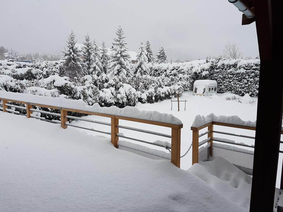 Winter, On site, Garden view