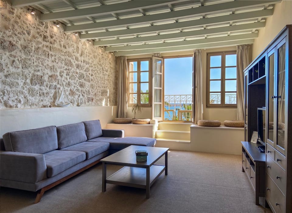 Balcony/Terrace, Living room, Sea view