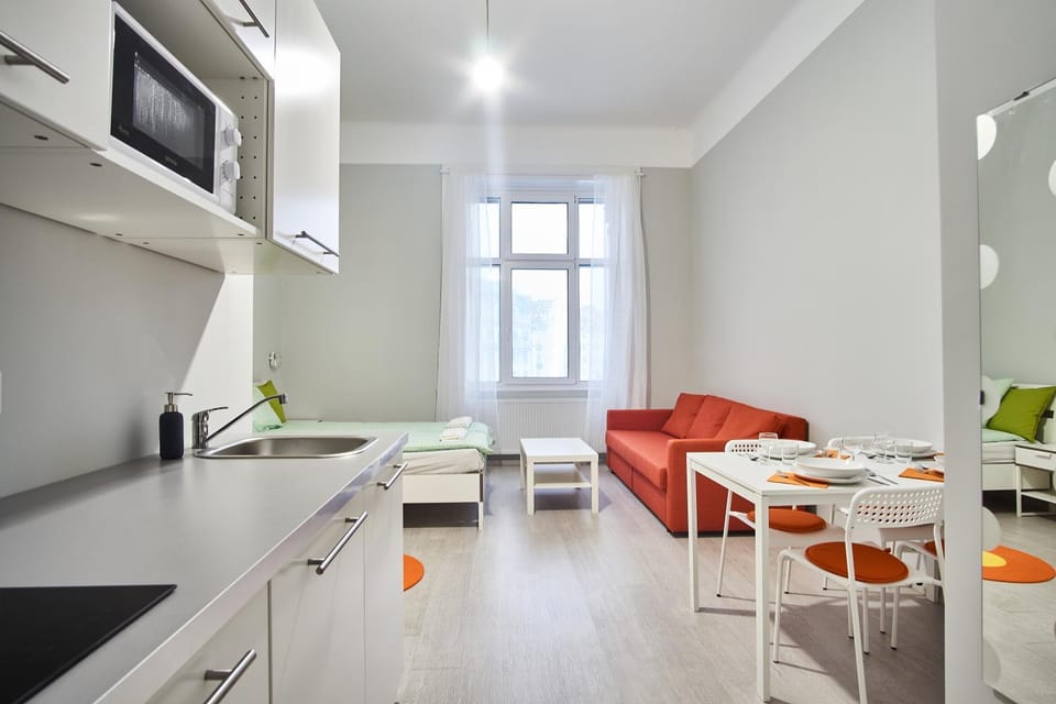 Living room, Bedroom