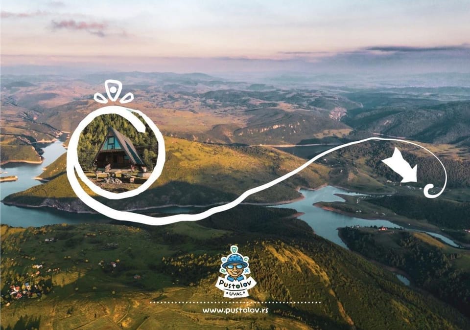 Vikendica Pustolov - Uvac, Zlatar House in Zlatibor District, Serbia