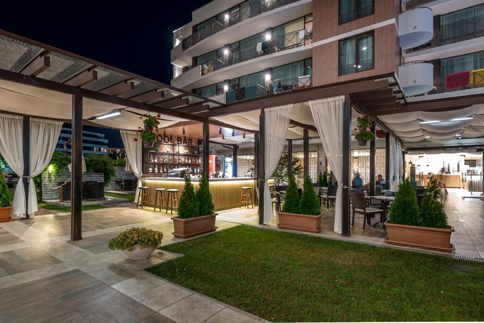 Property building, Patio