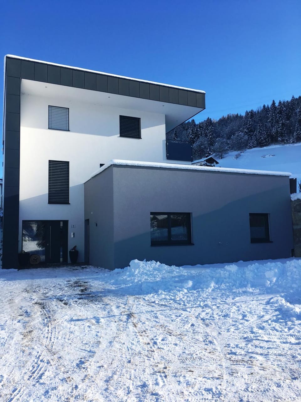 Property building, Winter