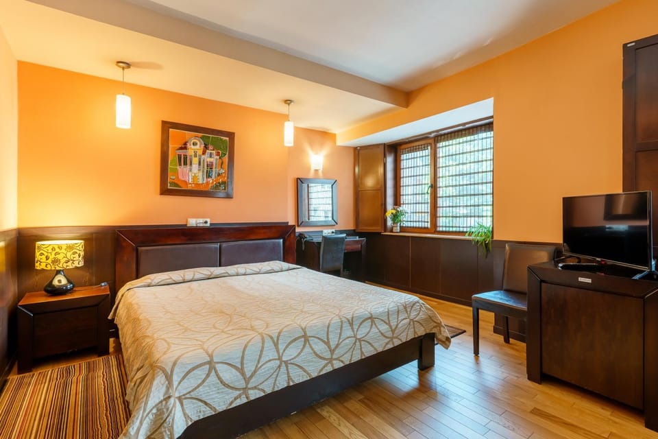 Bed, TV and multimedia, Photo of the whole room