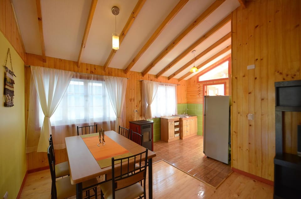 Photo of the whole room, Dining area