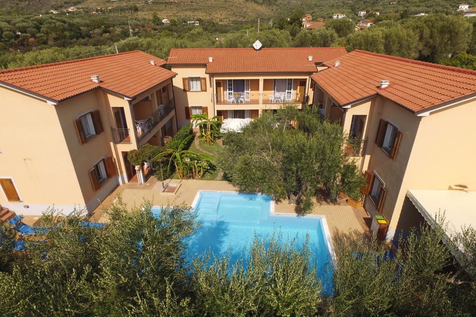Natural landscape, Bird's eye view, Pool view