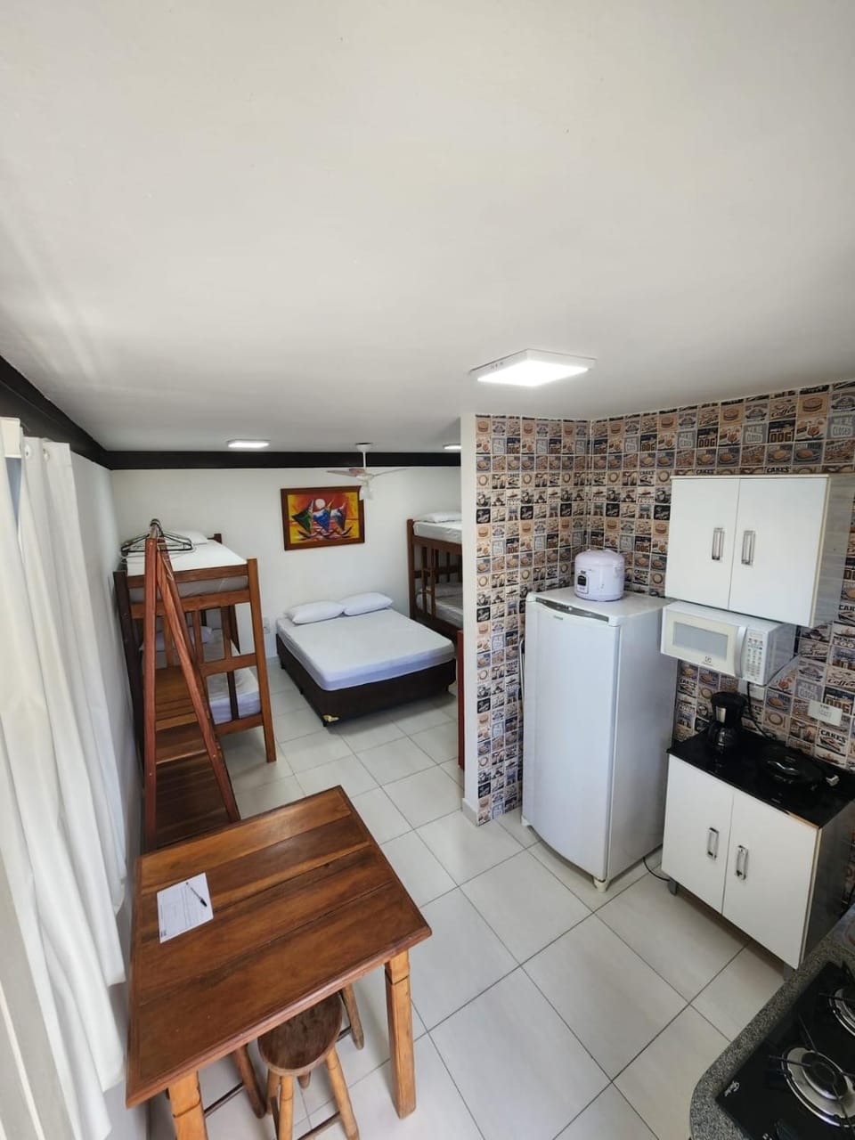 Kitchen or kitchenette, Bedroom