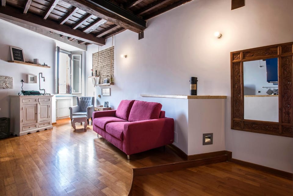 Living room, heating, air conditioner