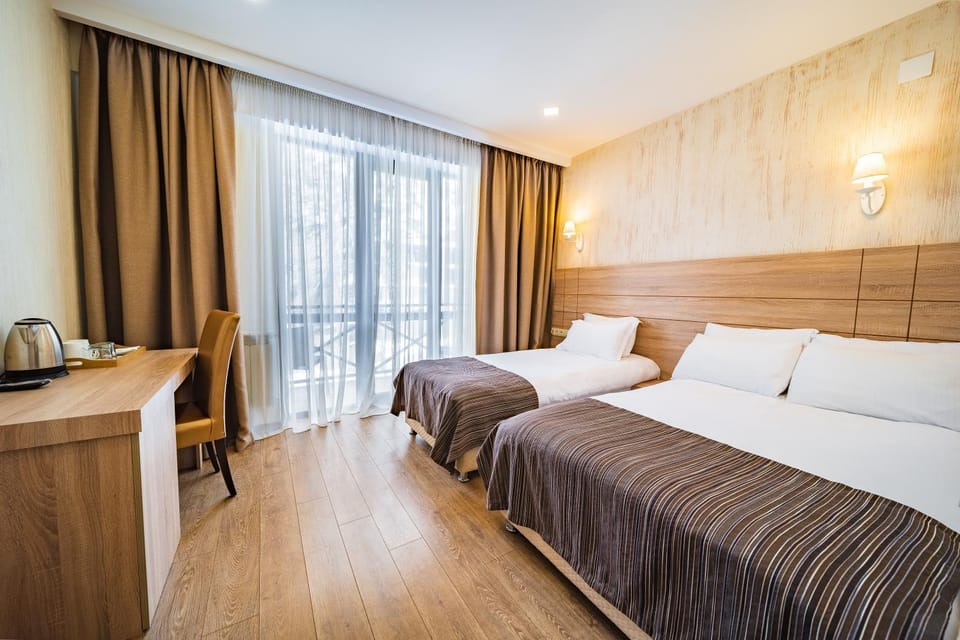 Bed, Coffee/tea facilities, Photo of the whole room, Bedroom