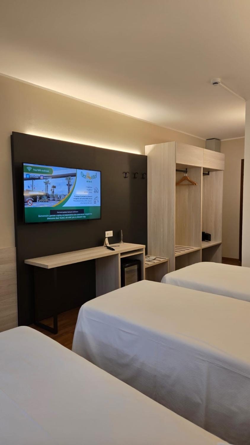 Bed, TV and multimedia, Bedroom