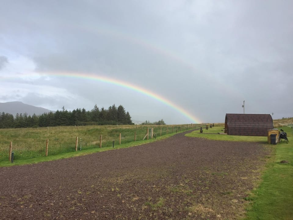 Skeabost View Pods Skye Chalet in Scotland