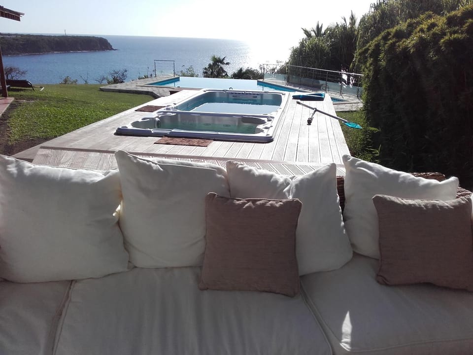 Spa and wellness centre/facilities, Garden view, Pool view, Sea view, Swimming pool