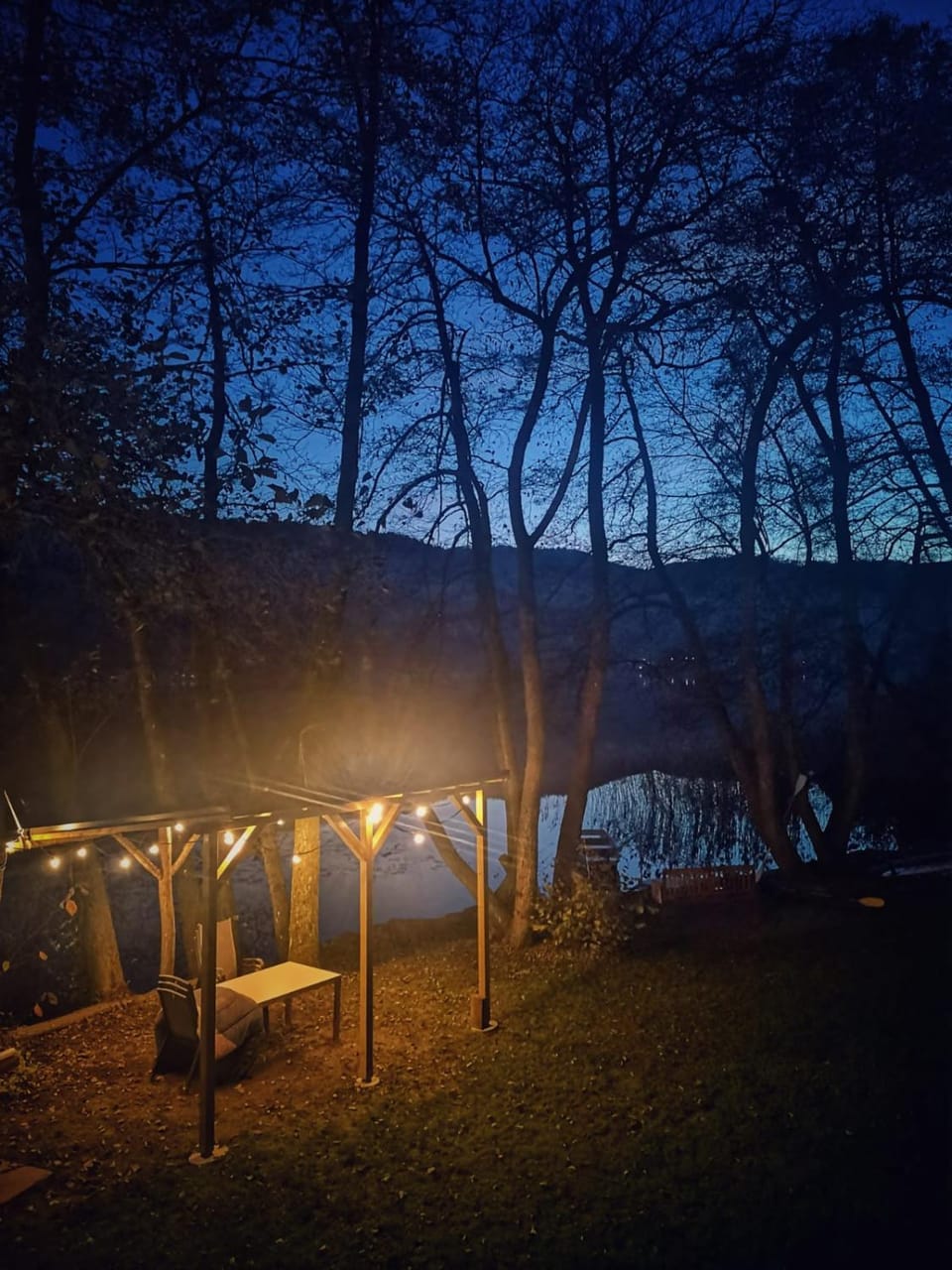 Night, Lake view