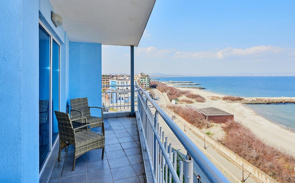 View (from property/room), Balcony/Terrace, Beach, Sea view
