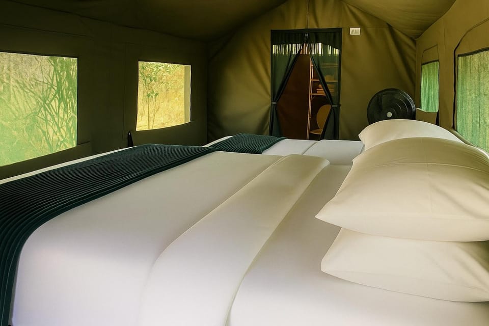 Photo of the whole room, Bedroom