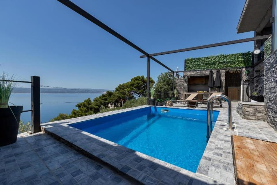 Patio, Sea view, Swimming pool