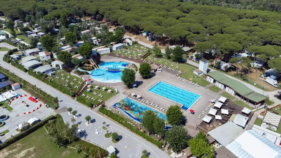 Bird's eye view, Aqua park
