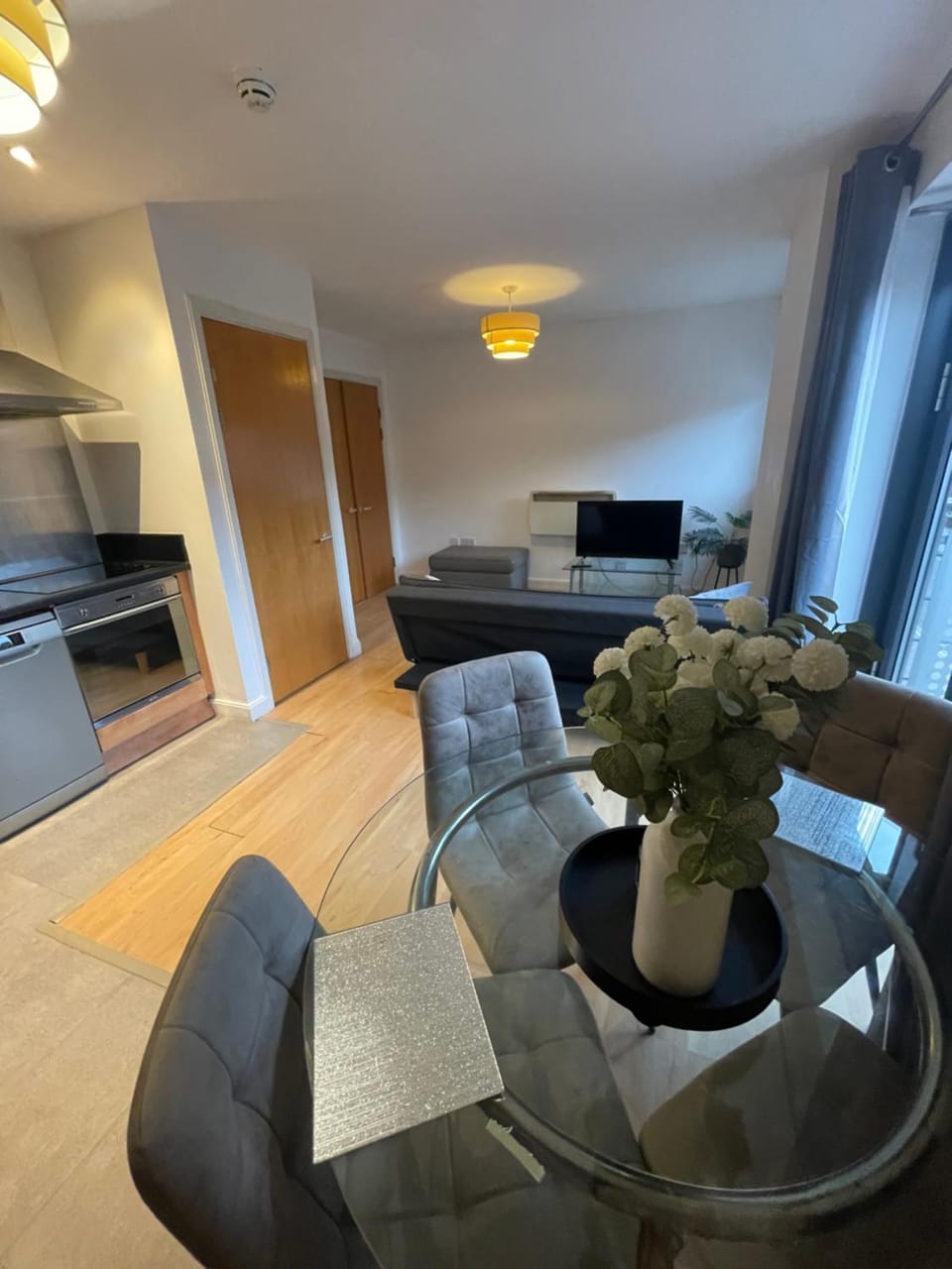 Living room, Dining area