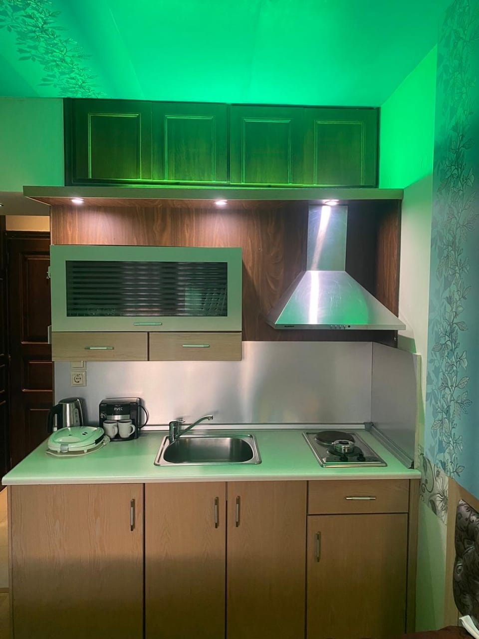 Property building, Kitchen or kitchenette, stove