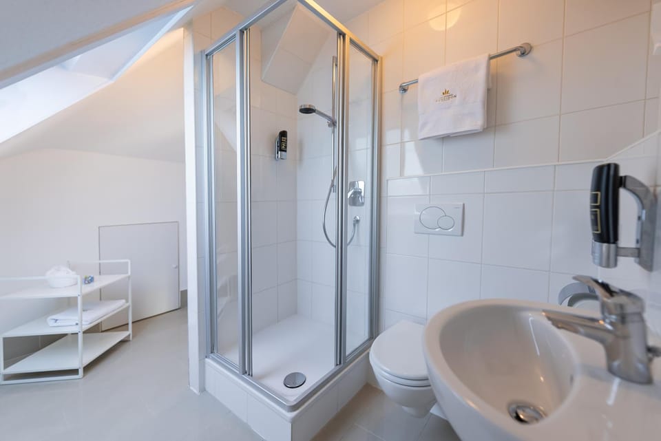 Shower, Toilet, Bathroom, towels