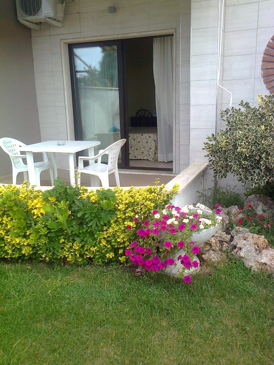 Patio, Day, Garden