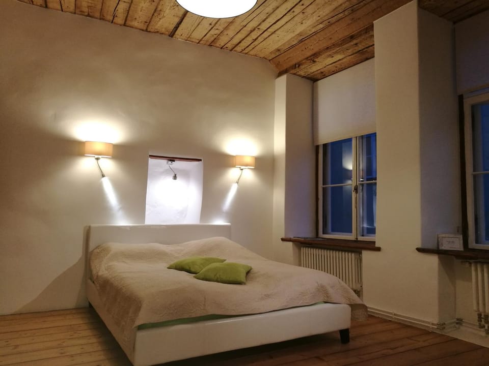 Kitchen or kitchenette, Living room, Bedroom