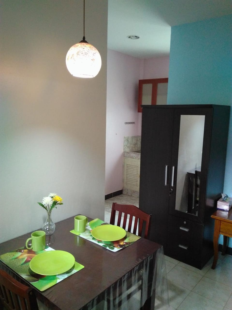Studio with aircon n kitchen Apartment in Choeng Thale