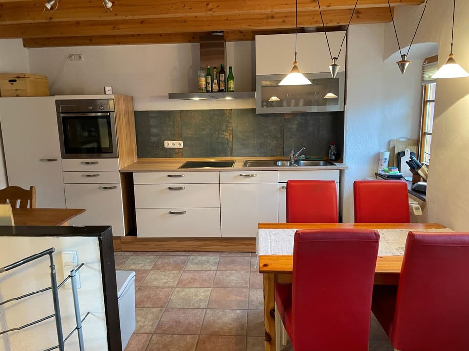 Kitchen or kitchenette, Dining area, dishwasher, stove, kitchen