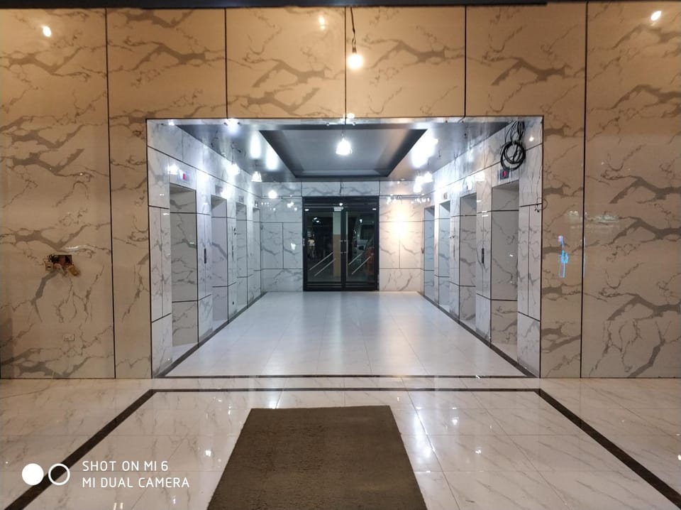 Studio Apartment 12 floor close to MRT in Hua mak Apartment in Bangkok