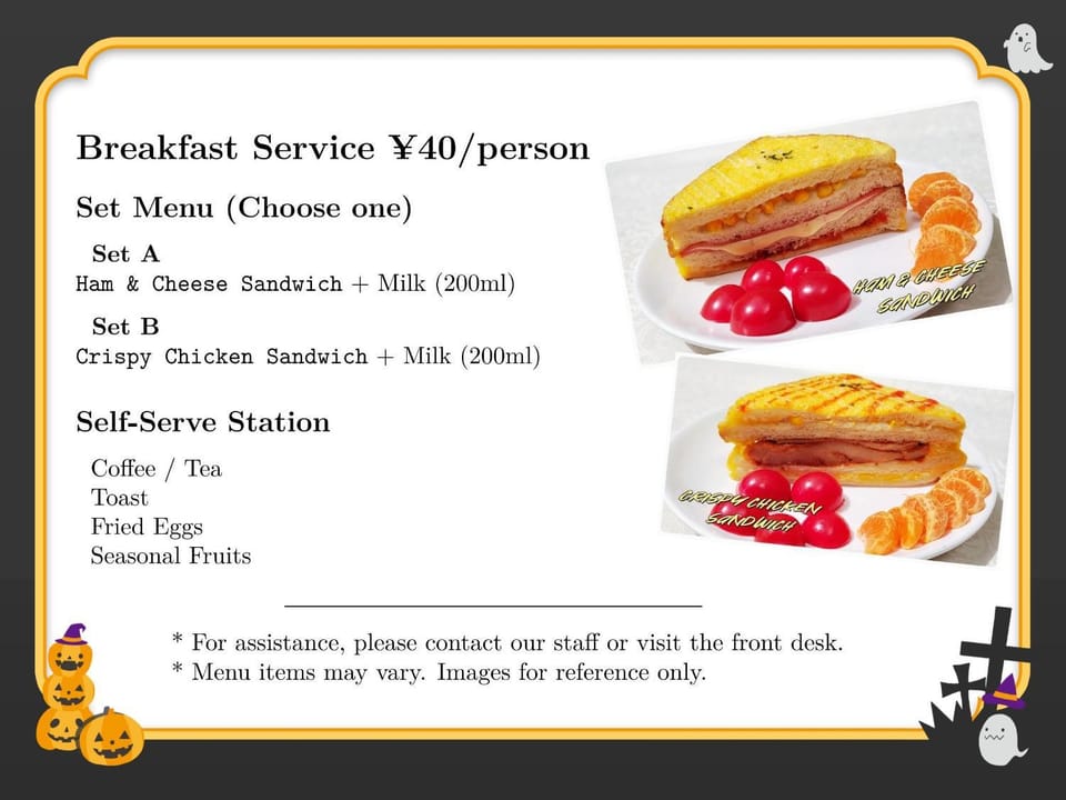 Restaurant/places to eat, Breakfast