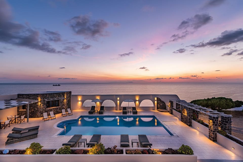 Pool view, Swimming pool, Swimming pool, Sunrise
