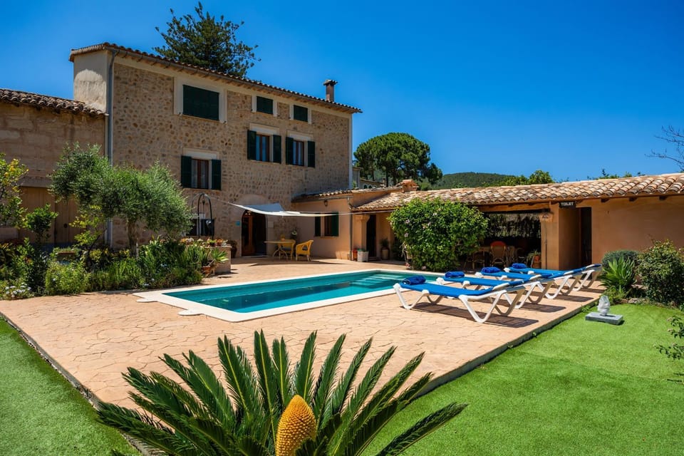 Property building, Living room, Swimming pool